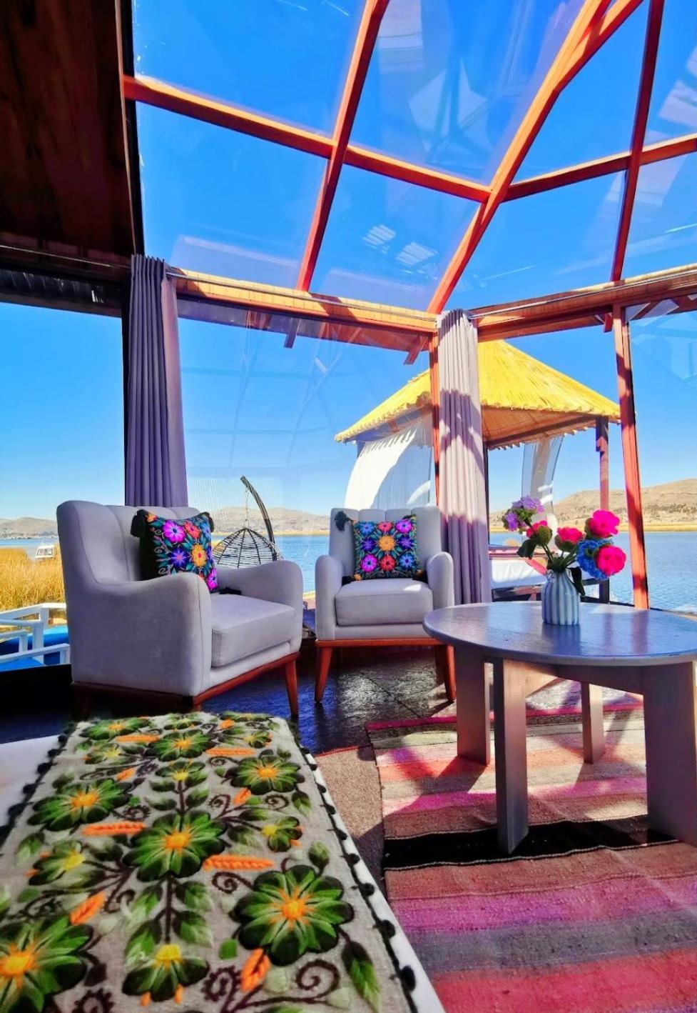 Uros Kay Pacha Lodge Puno Quarto foto