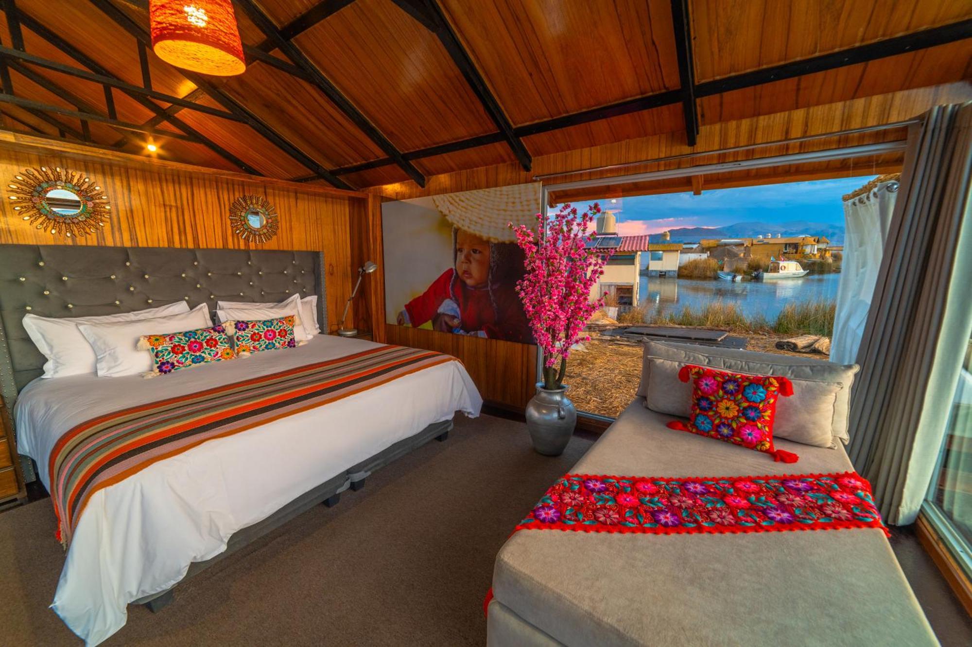 Uros Kay Pacha Lodge Puno Exterior foto