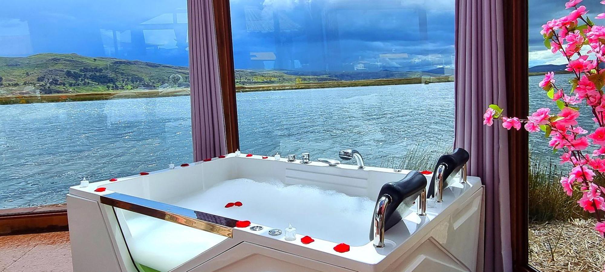 Uros Kay Pacha Lodge Puno Quarto foto